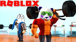 НАДО ПОДКАЧАТЬСЯ ?? СИМУЛЯТОР ФИТНЕС КАЧКА + КОДЫ (Roblox Fitness Simulator)