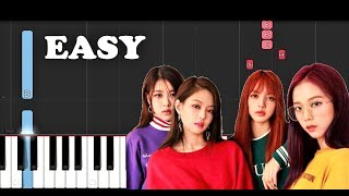 Blackpink - Don't Know What To Do (EASY Piano Tutorial)