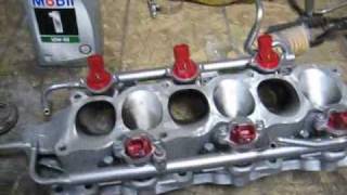 Premier Z Shop - Installing Injectors 300zx Z32 fuel rail