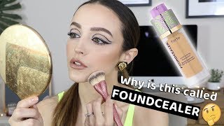 IS THIS ANY GOOD? TARTE FOUNDCEALER FOUNDATION *wear test*