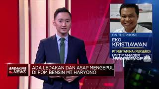 Penjelasan Pertamina Soal Ledakan di SPBU MT Haryono