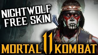 Mortal Kombat 11 Get This Nightwolf Skin For FREE! | MK11 [PS4 PRO HD]