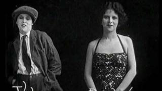 Women cross dressing to pass as men, excerpts from the Australian film "Sunshine Sally" (1922)