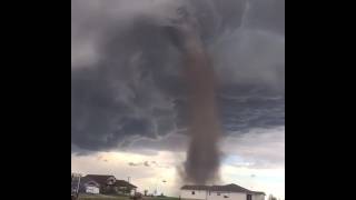 Tornado in Red Deer Canada