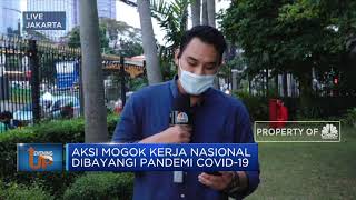 Aksi Mogok Kerja Nasional Dibayangi Pandemi Covid-19