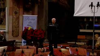 Mons. Pagani al Concerto di Natale di Busto