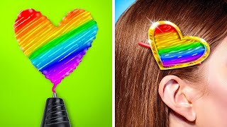 KIAT KECANTIKAN BERMANFAAT DAN TRIK MAKEUP LUAR BIASA UNTUK CEWEK || Trik DIY oleh 123 GO Like!