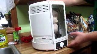 Product Review - NutriChef Kitchen Vertical Countertop Rotisserie Rotating Oven, White