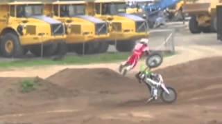 compilation chute motocross #1