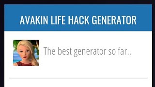 AVAKIN LIFE HACK GENERATOR (unlimited avacoins and gems)