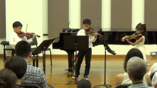 Mozart Minuet for 3 Violins