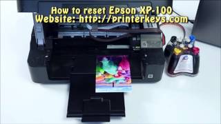 Reset Epson XP 100 Waste Ink Pad Counter