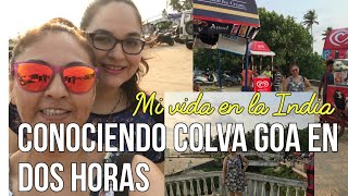Vlog137: Ese auto no era nuestro. La confundieron con India. Paseando con mi tía por mi Colva Goa.