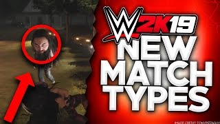 WWE 2K19 All NEW Match Types REVEALED! (Fatal 5-Way Matches, Wyatt Compound, Big Heads & More)