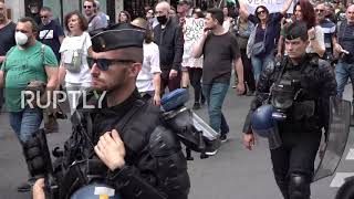 France: Anti-COVID pass protesters hit Paris for 10th weekend running