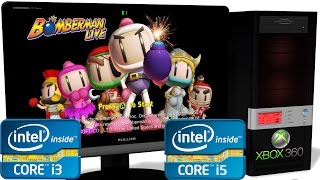 XENIA Xbox 360 Emulator - Bomberman Live. Core i3 VS Core i5. Performance Test #12