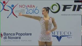 Azul Romagnoli - LP - Mundial - Italia 2016 - Patinaje Artístico, Pattinaggio, Artistic Skating