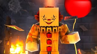 "IT" THE MINECRAFT MOVIE - Evil Clown Traps! (Part 2)