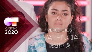 VEREDICTO 2 | OT CASTING VALENCIA | FASE 2 | OT 2020