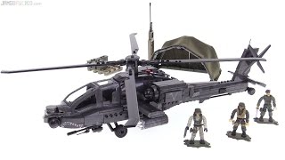 Mega Bloks AH-64 Apache CoD Anti-Armor Helicopter review!