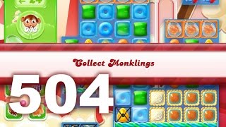 Candy Crush Jelly Saga Level 504 (3 star, No boosters)