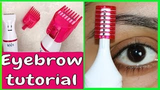 **New Veet Electric Trimmer | Eyebrow Shaping |Tanutalks|