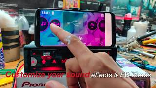 SPH-C19BT Cradle stand ??Smart Driving?? Pioneer Smart Sync Application ?? Sound Customs #127