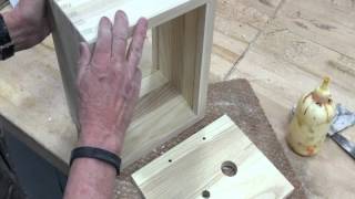 Wood Safe - Fit the door and back (Step #6)