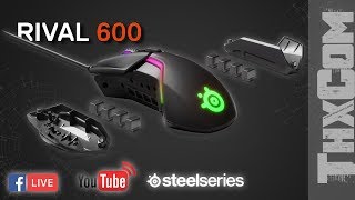 Steelseries RIVAL 600 Gaming Mouse เมาส์บ้าบออะไร ทำไมต้องมี Sensor 2 ตัว !!