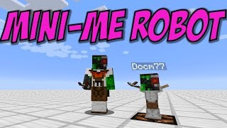 Minecraft MINI-ME Robot - Animated Armor Stand Android