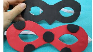 DIY UĞUR BÖCEĞİ VE KARA KEDİNİN MASKESİ NASIL YAPILIR