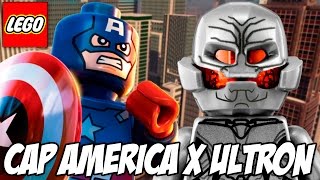 Lego Marvel Avengers Os Vingadores - Capitão América x Ultron