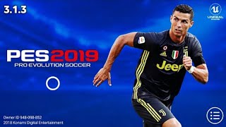 PES 2019 Mobile v3.1.3 New Graphics,Kits Patch Android