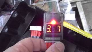 A123 LiFePO4 battery voltage test