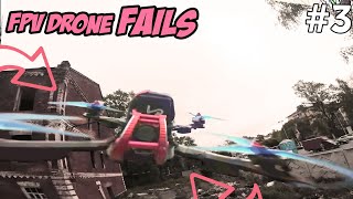 FPV Фейлы! Столкновение ЛОБ В ЛОБ! [FPV Drones Fails #3]