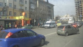 . Воронеж. Плеханова-Лизюкова - Поездка на автобусе