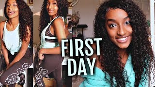 First Day Of School Get Ready With Me | Cute & Comfy Makeup + Outfit