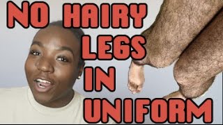 Female Military Hair Regulations/ Women Can't Have Hairy Legs in Uniform?!