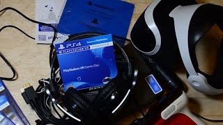 Подробная распаковка Playstation VR + Необходимые аксессуары + Во что поиграть в PS VR