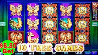 ★$8.80 MAX BET★ Bonus Won At Flower of Riches Slot Machine +Progressive Pick | Duo-Fu-Duo-Cai Slot