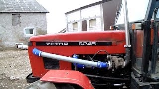 Tuning Zetora / Montaż Turbosprężarki/Turbiny - Zetor 6245 TURBO