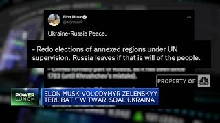 Gara-Gara Opsi Damai, Elon Musk-Presiden Ukraina Perang di Twitter