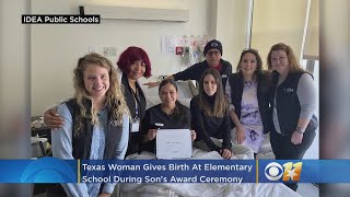 Texas Woman Gives Birth At Elementary School During Son's Award Ceremony