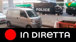 Prime immagini dal Myanmar dopo la dichiarazione del governo militare