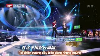 [Vietsub] Trương Kiệt ft Cao Chấn Minh - Nghịch Chiến l Hòa Âm Đẹp Nhất 2015 - 张杰&高振铭《逆战》