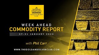 WEEK AHEAD COMMODITY REPORT: Gold, Silver & Crude Oil Price Forecast: 27 - 31 January 2020