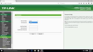 How to Change Admin Password or Username in TP-LINK Router