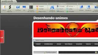 Montando site webnode com jogos,contador de visitas,rádio e barra de membros.