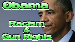 Obama, Racism & Gun Laws - Trayvon/Zimmerman Speech
