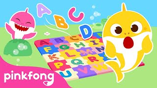 Juguemos a las Escondidas con la Familia Tiburón : Alfabetos en Inglés | Pinkfong en español